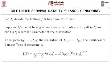 MLE Under Survival Data TYpe I and Type II Censoring V1