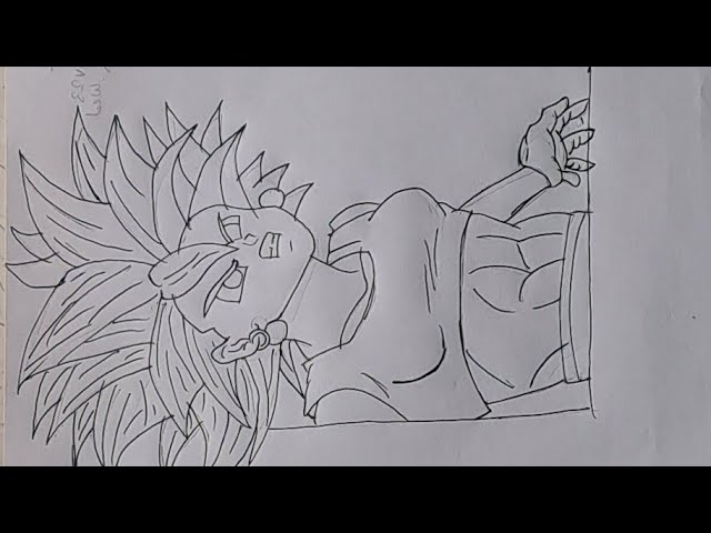 Carlos Arts — 🖋️ Pintura em Progresso do Goku Instinto Superior