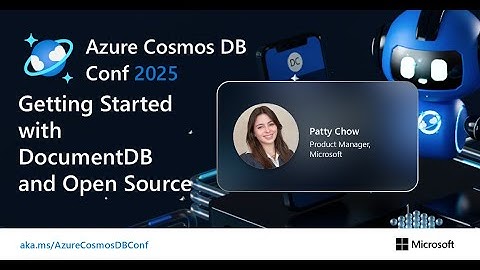 Azure Cosmos DB Conf 2025 - Patty Chow Invitation