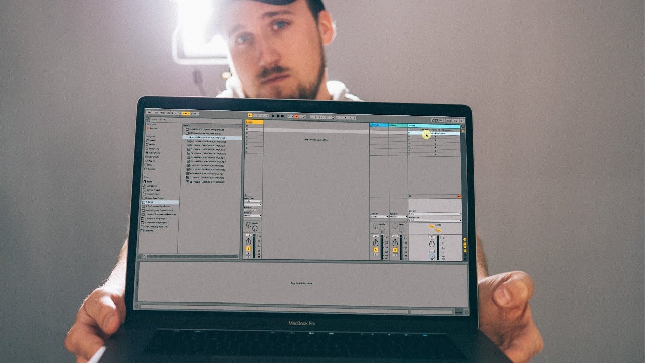 HOW TO PLAY AMBIENT PADS AND A CLICK TRACK USING ABLETON LIVE SESSION ...