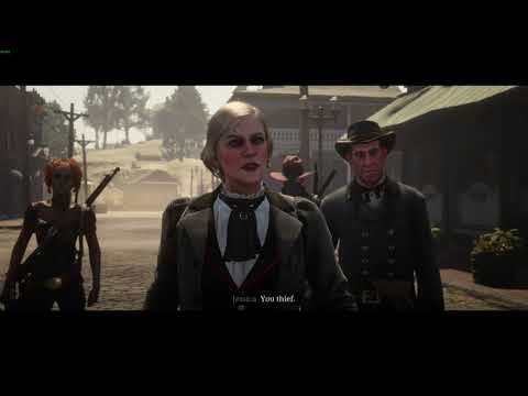 Red Dead Redemption 2 RDO JESSICA LECLERC IS A FKN GANGSTER