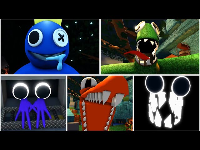 Rainbow Friends characters, jumpscares, and more in 2023