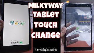 MILKYWAY TABLET TOUCH GLASS REPLACEMENT || India Education Tablet Glass Replacement