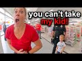 When Dumb Mothers Get Caught Shoplifting With Their Kids