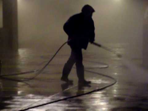 Parking Garage Cleaning pressure washing tips