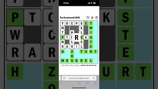 Un-Crossword Daily #648 #wordpuzzle #wordgames #uncrossword #crossword screenshot 1