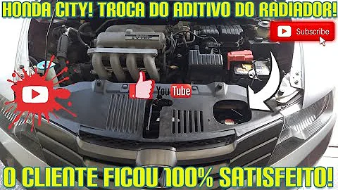 Qual o líquido de arrefecimento do Honda City?