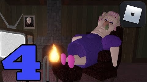 ROBLOX - Gameplay Walkthrough Part 4 - Grumpy Gran Scary Obby (iOS/Android)