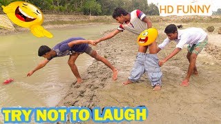 Must Watch New Funny Video ?? Top Village Comedy Video 2018 / 2019 ? HD FUNNY / Episode 18