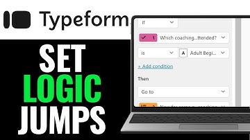 How to Set Up Logic Jumps in Typeform 2025 (EASY GUIDE)