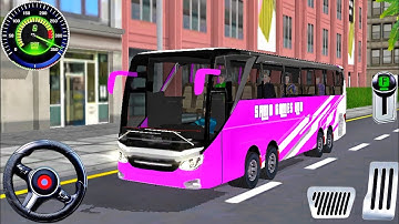 Real Bus Simulator 3D! - City Coach Bus Driving 2025 Bus Games Android Gameplay