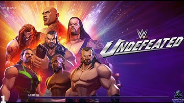 WWE UNDEFEATED Gameplay Walkthrough Part 1- Tutorial (Android & IOS)
