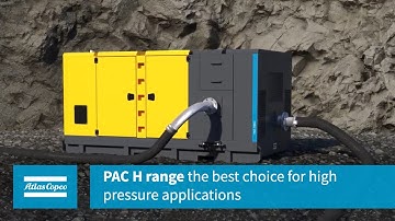 PAC H range: the best centrifugal pump for high pressure applications by Atlas Copco