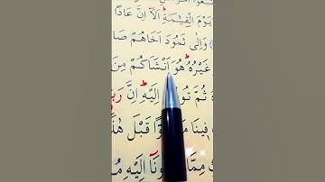 سورة هود الأية 60 إلى 61 القارئ سعد الغامدي #أرح_سمعك_وقلبك