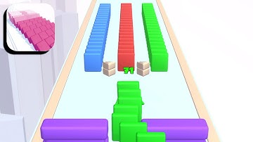 Domino Run 3D - Gameplay (Android, iOS) All Levels DR3D1GP1