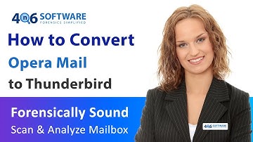 How to Migrate Opera Mail to Thunderbird?