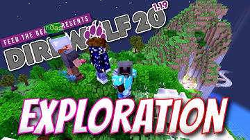 Exploring, Ore Processing and Diamond Anvils - Modded Minecraft SMP Episode 03 (FTB Direwolf20 1.19)