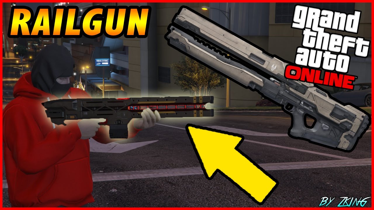 GTA 5 Online TRUCCO COME AVERE LA RAILGUN ONLINE How To Get The 