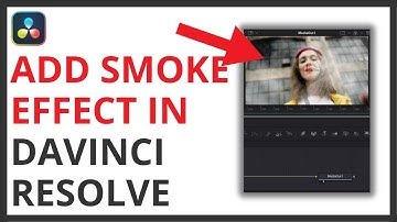 How to Add Smoke Effect in Davinci Resolve
