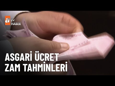 Asgari ücret ne kadar olacak? - atv Ana Haber 16 Kasım 2023