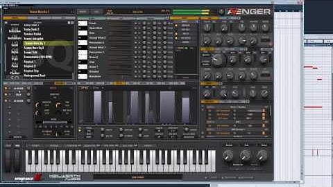 Vengeance Producer Suite - Avenger - Quick Preset Demonstration: SQ Trance Hero 1