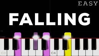 Harry Styles - Falling | EASY Piano Tutorial chords