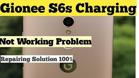 Gionee S6s Charging Problem || Solution ||