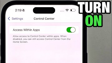 Control Center Not Working iPhone iOS 18 SOLVED (*100% SUCCESS*)
