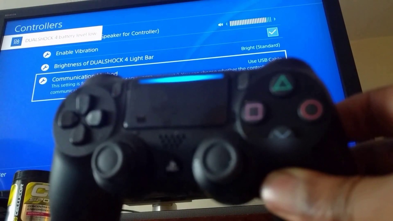 bund hjem indendørs PS4 controller won't charge fix - YouTube