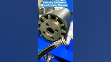 Plumbing / Bathroom Hose Crimping Machine