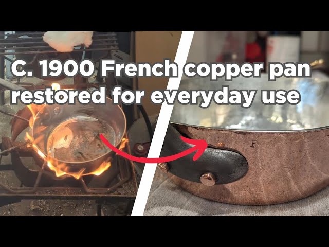 How to tell a silver lining from tin – Vintage French Copper