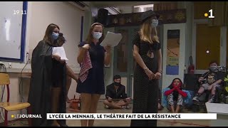 Disparition De La Spécialité Théâtre Au Lycée La Mennais