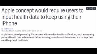 Rush Limbaugh on Apple's Totalitarian Health App Patent screenshot 3