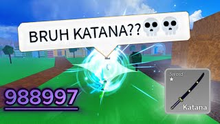Revamped Katana is actually good...