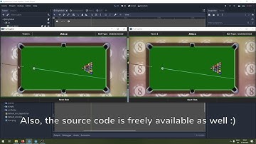 Pool Together - A Godot Multiplayer Game (Source Code available)