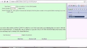 agent dialer tutorial