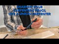 Sharpen Your Carpenters Pencil Like A Union Carpenter