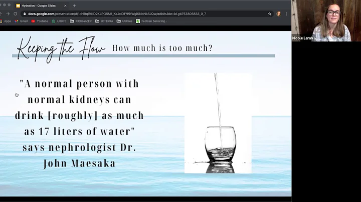 Keeping the Flow with Hydration