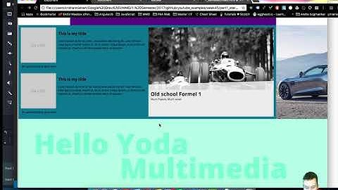 Creating a website | S02E25 | SVG video + mask recap