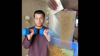 GYM BALL 🏋️💪⚾ #shorts #youtubeshorts #cricket #unboxing #ball #funny #boxofvengeance