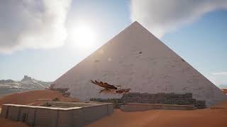 Free Roam Exploring Giza, Egypt - Assassins Creed Origins Revisited 2023