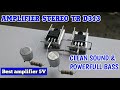 Amplifier stereo dengan 2 transistor D313