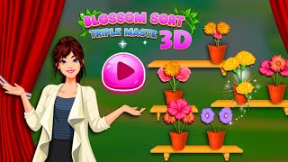 Blossom Sort Flower Puzzle (Gameplay Android) screenshot 2