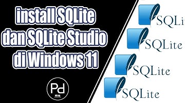 install SQLite dan SQLite Studio di Windows11