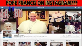 Pope on Instagram w/ Host Fhatsz Agravante