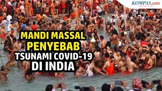 Mandi Massal di India Jadi 'Super Spreader' Tsunami Covid-19
