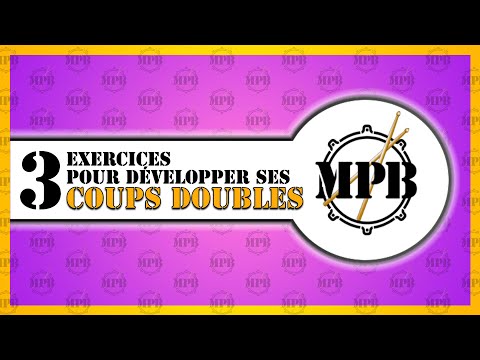Cours De Batterie - 3 Exercices Pour Développer Son Coup Double (roulé)