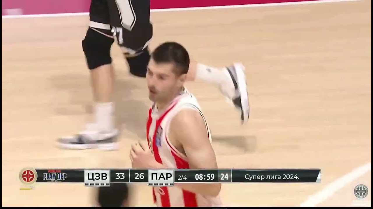 KK Crvena zvezda Meridianbet - KK Partizan 89:88 | Svi poeni crveno-belih (finale Superlige Srbije)