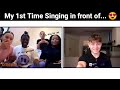 First Time Singing In Front Of Strangers  | Best Singers On Tiktok