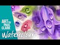 How to Paint Water Droplets on a Bluebell by Professional Artist Paul Clark